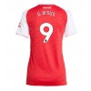 Arsenal Gabriel Jesus #9 Hjemmedrakt Kvinner 2025-26 Kortermet